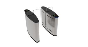 Guérite de sécurité rétractable avec RFID ou système biométrique